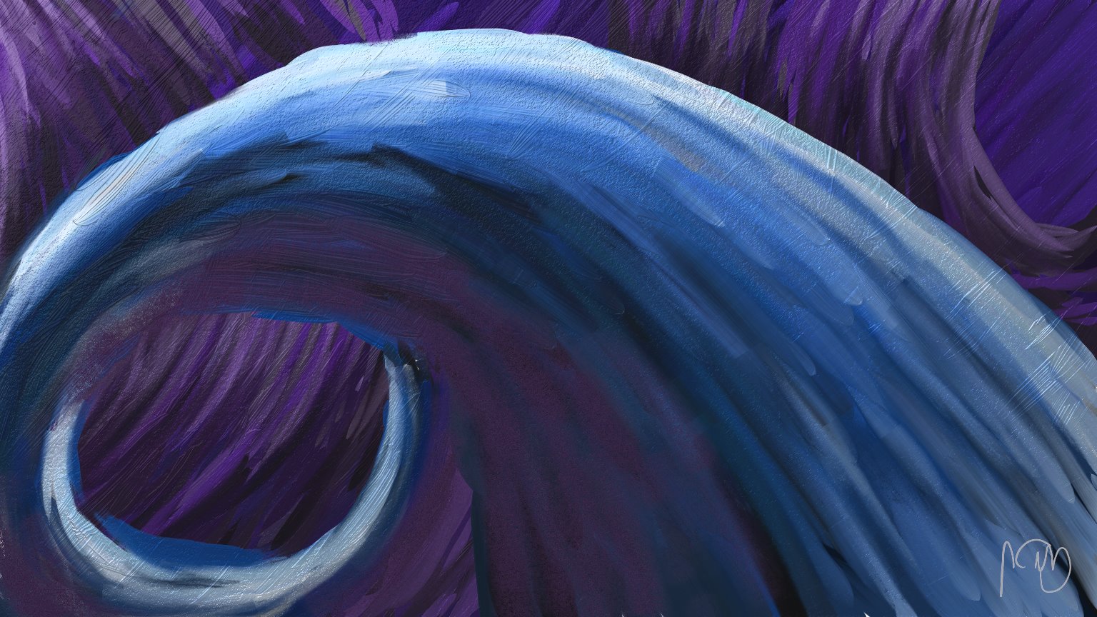 Purple Tube – An ArtRage 4 Painting